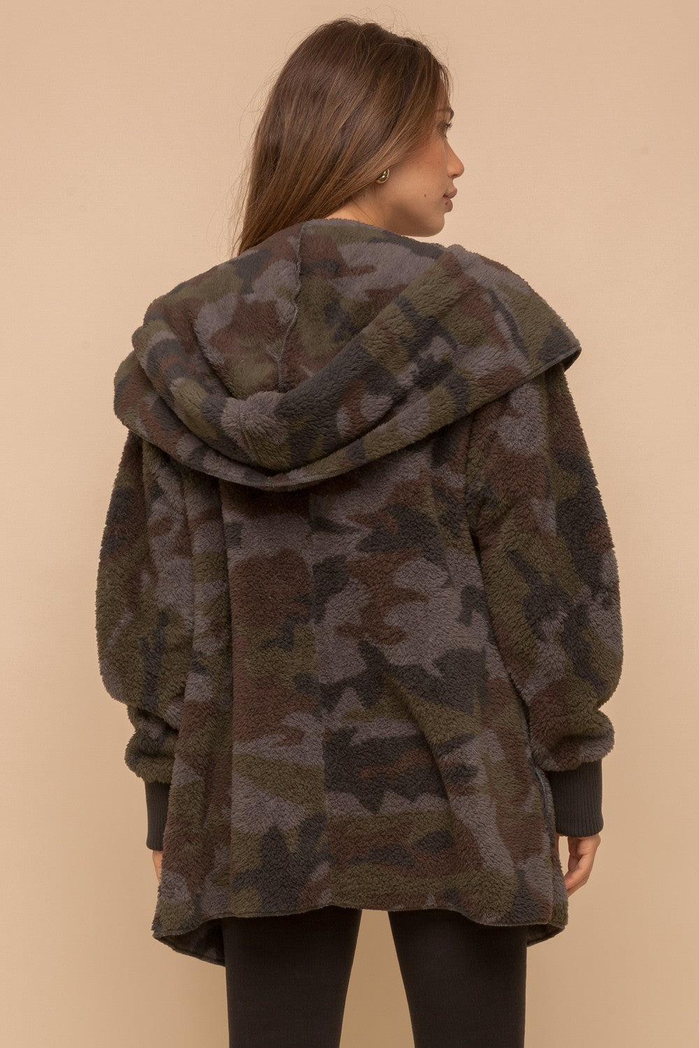 Camo Sherpa Jacket