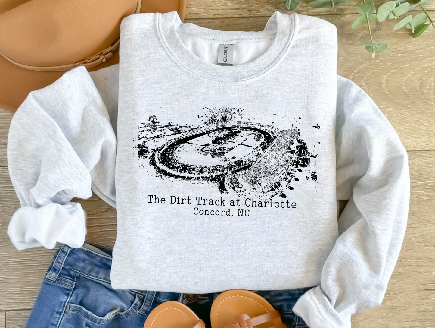 The Dirt Track at Charlotte Sweatshirt