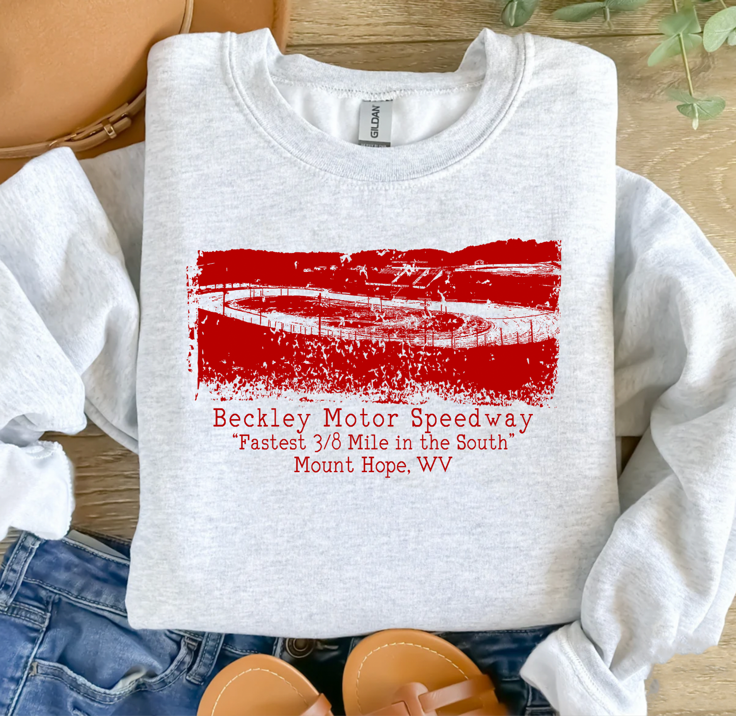 Beckley Motor Speedway Track Sweatshirt