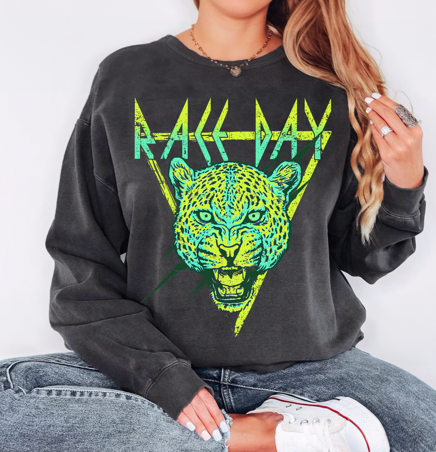 Race Day Rocker Crewneck