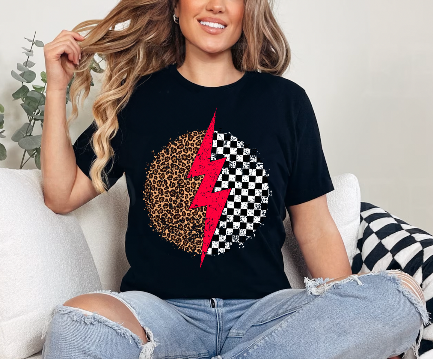 Pattern Bolt Tee