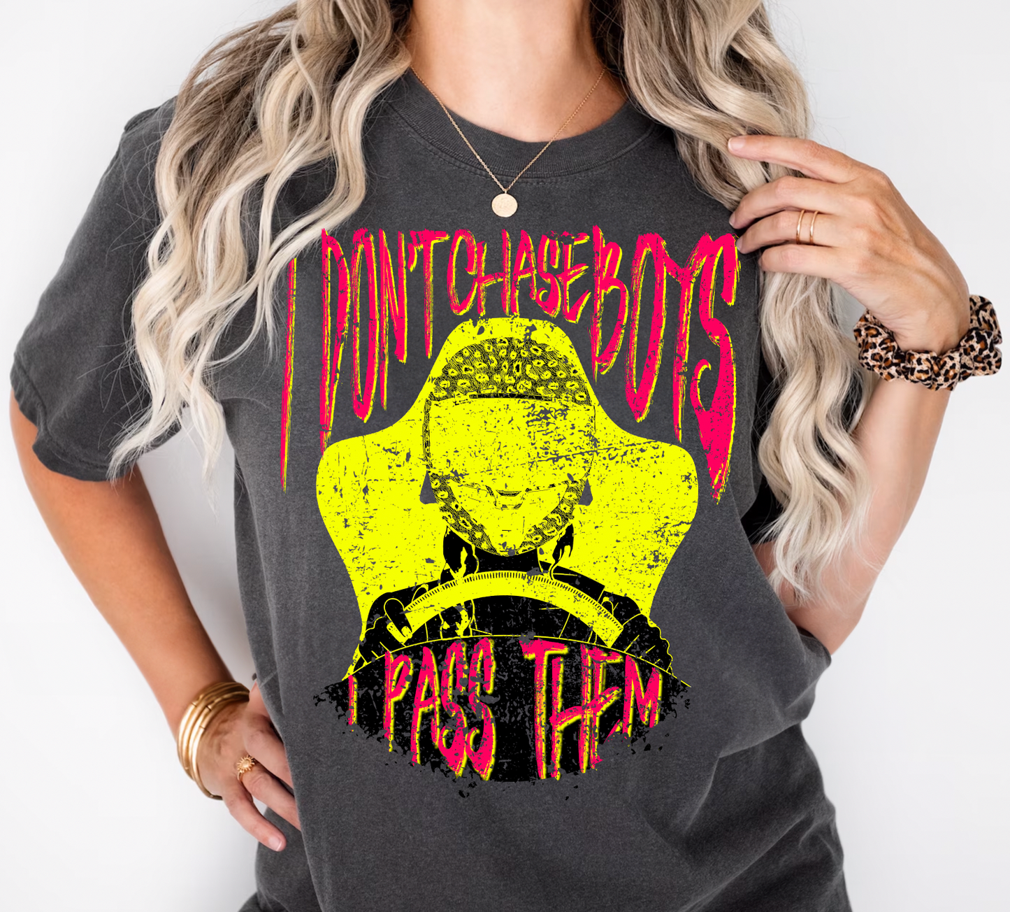 "I Don't Chase Boys" T-Shirt