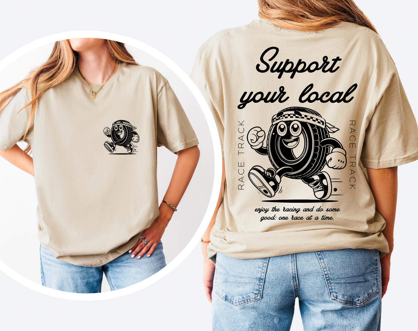 Support Your Local Racetrack T-shirt