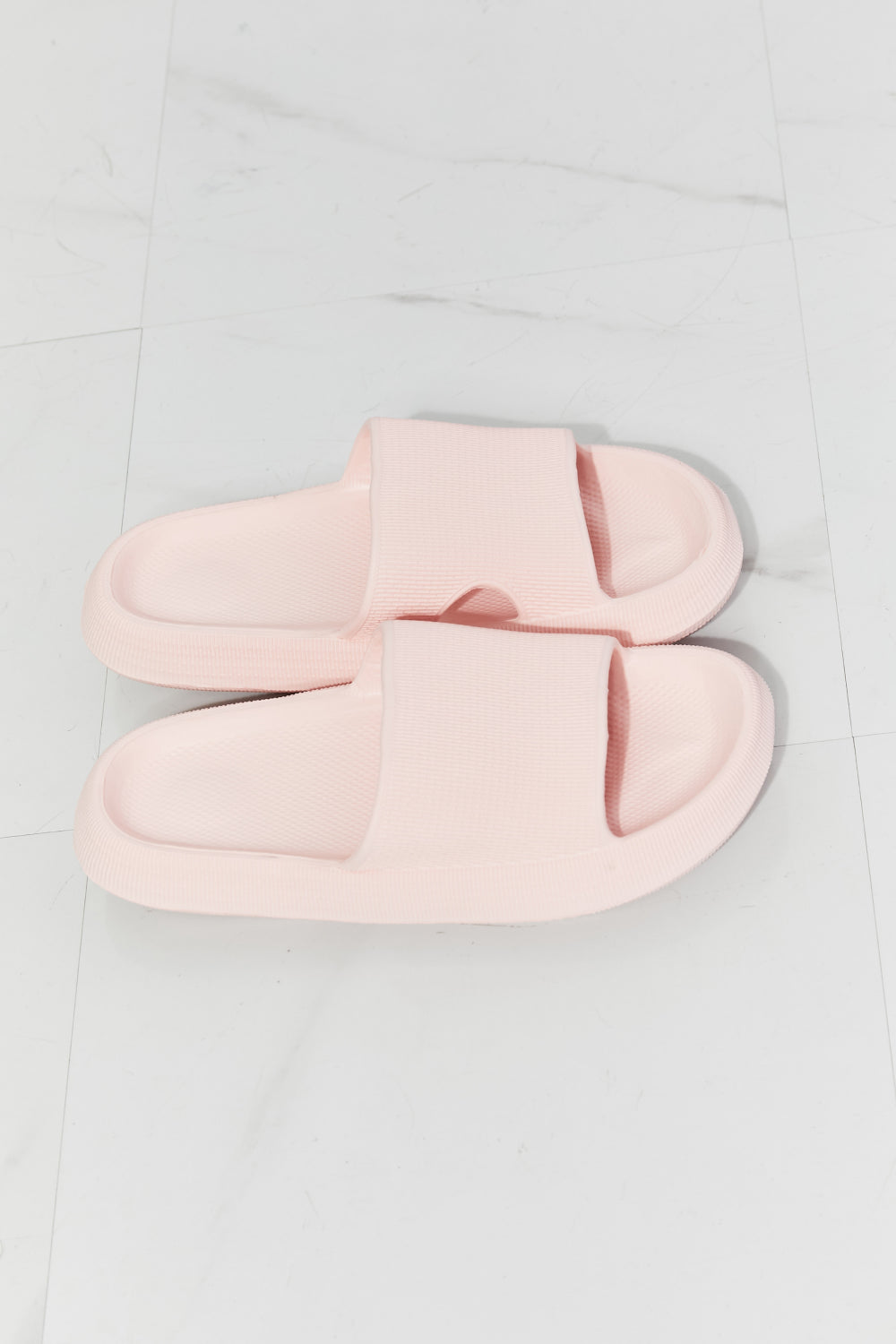 Pink Open Toe Slide