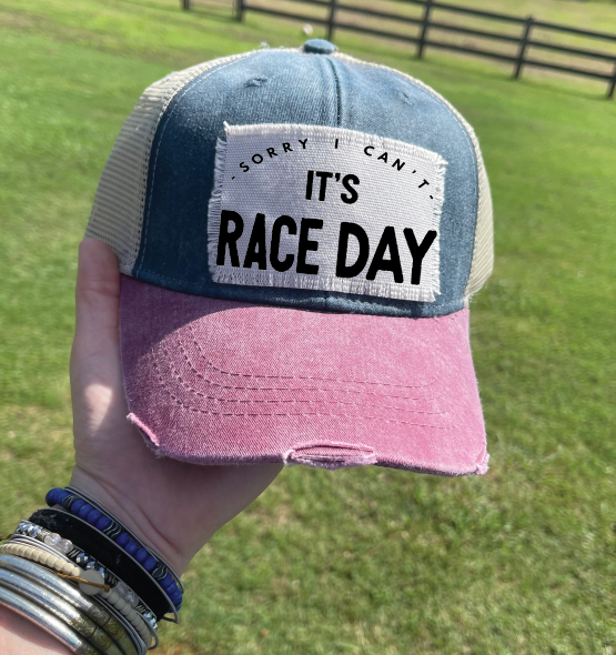 Sorry I Can't Race Day Hat
