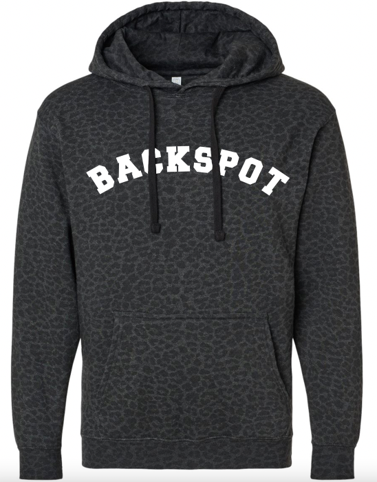 Backspot Black Leopard Hoodie