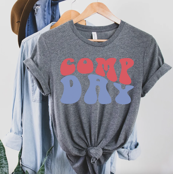 "Comp Day" Red and Blue T-Shirt
