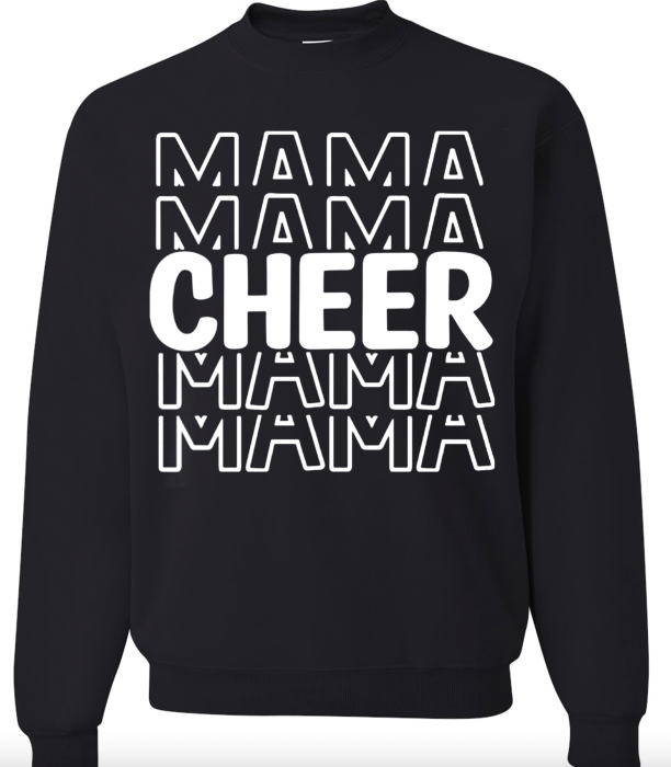 Cheer Mama Multiple Sweatshirt