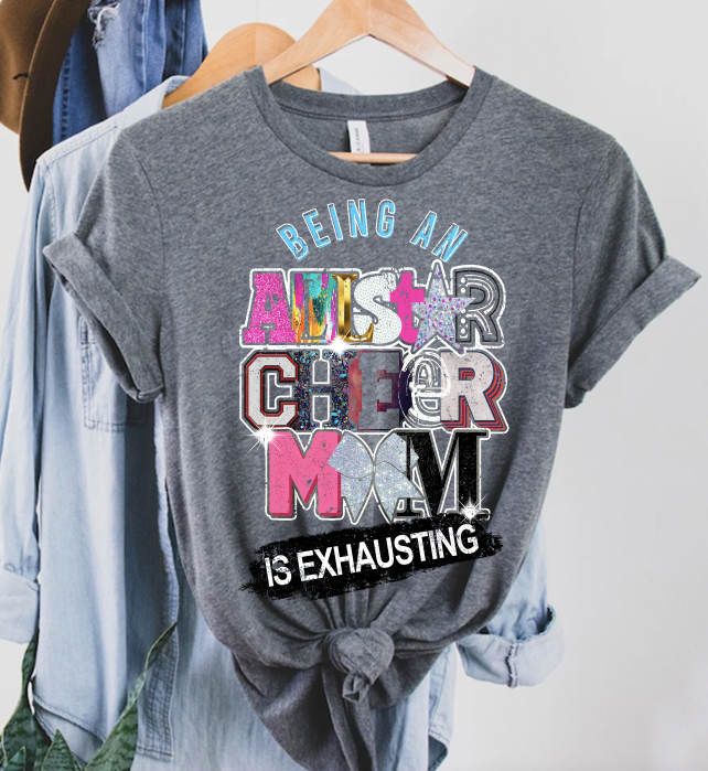 All star cheer mom shirts online