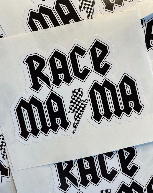 Race Mama Sticker