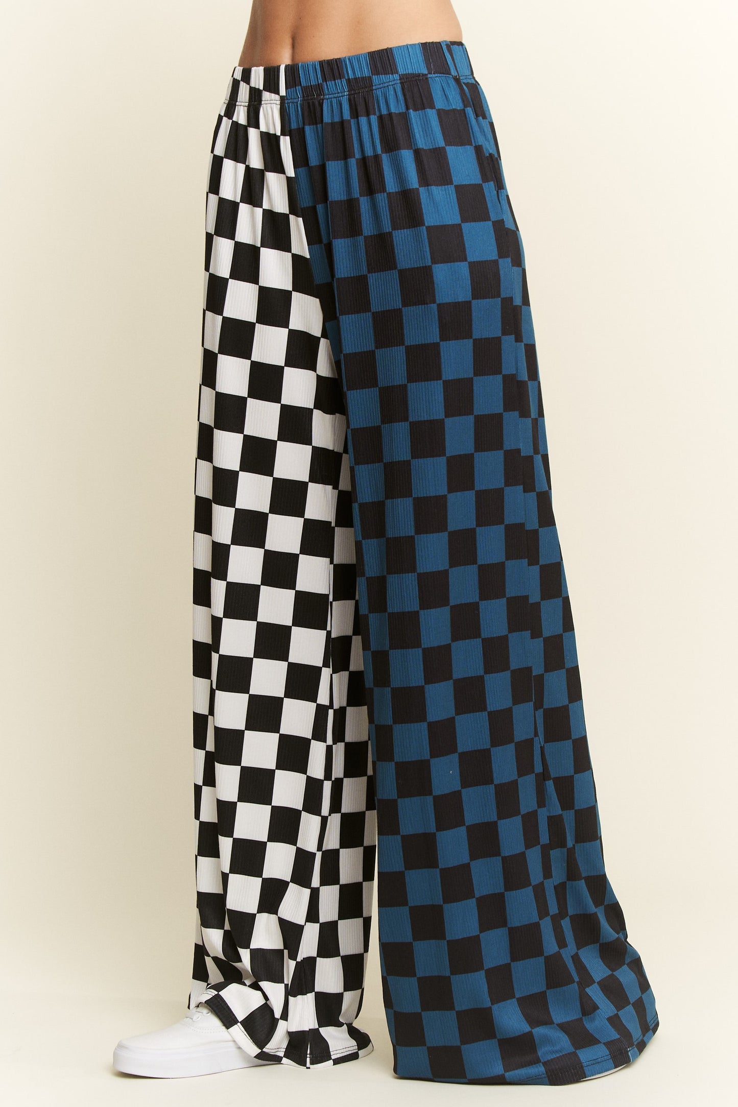 Split Decision Checker Pants