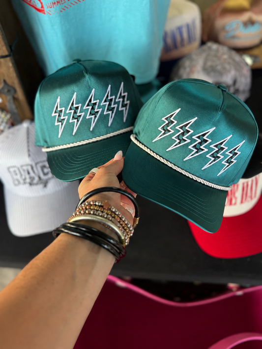Satin Bolt Hat
