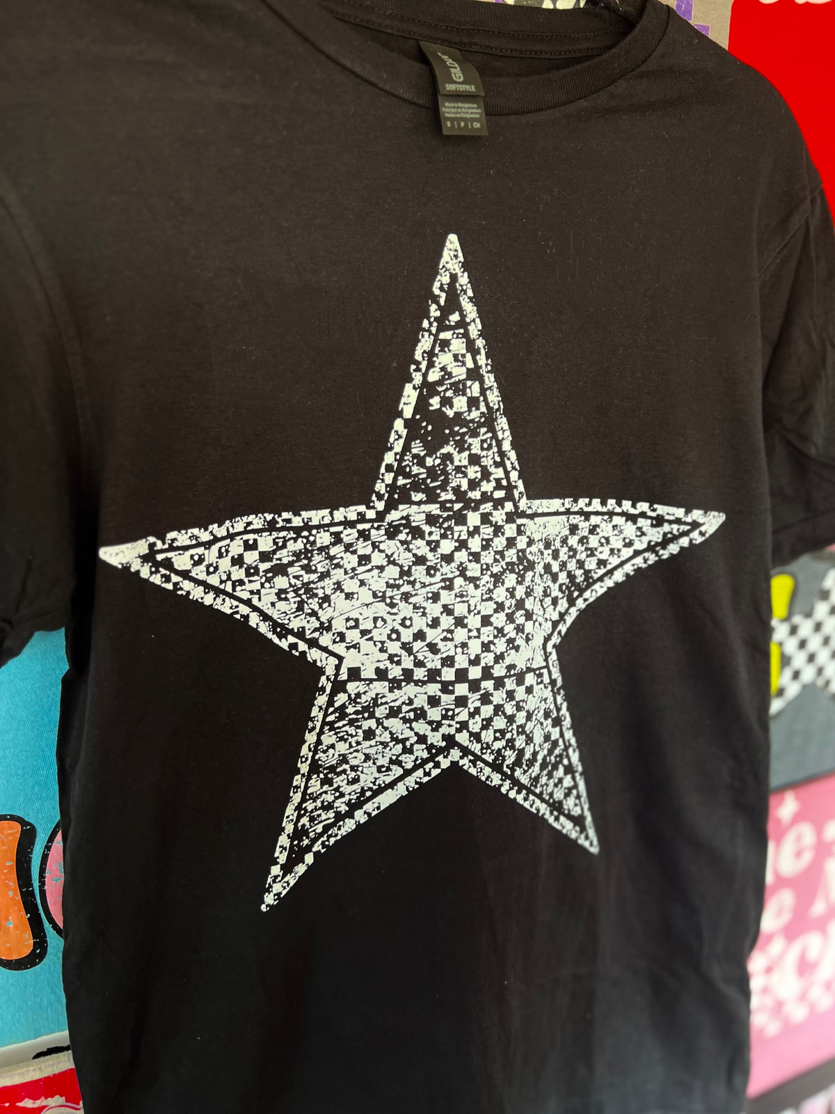 Checkered Star Tee – Checkered Star Boutique