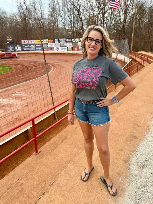 Bling Your Number Tee