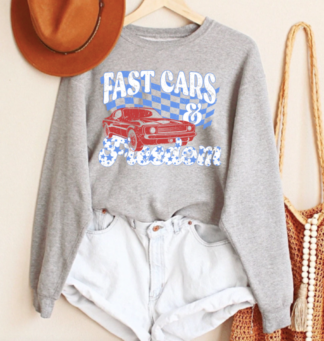 "Fast Cars & Freedom" Sweatshirt