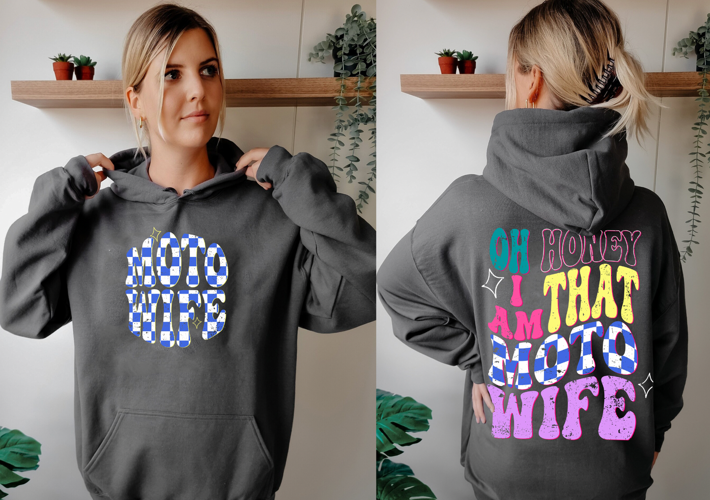 "I Am That Moto Wife" Hoodie