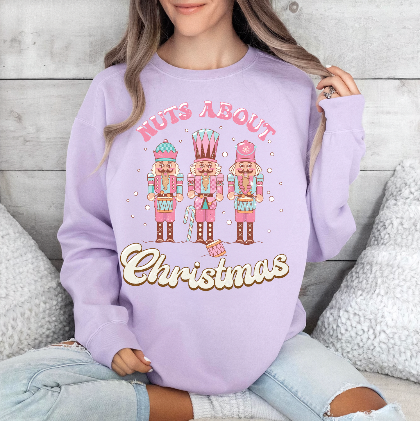 "Nuts About Christmas" Crewneck