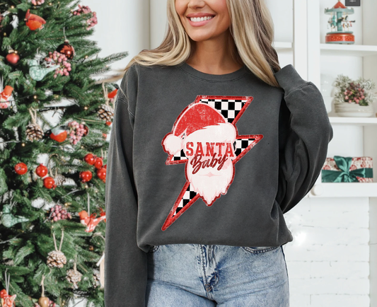 "Santa Baby" Crewneck