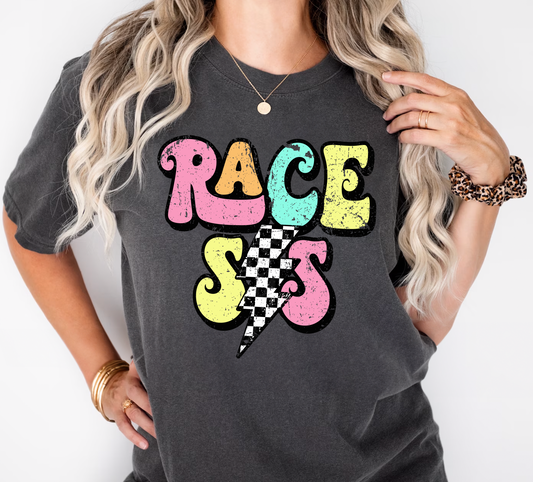 Race Sis Bubble T-Shirt