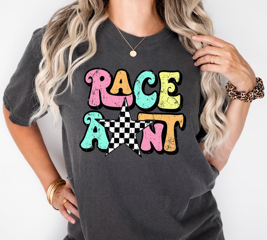 Race Aunt Bubble T-Shirt