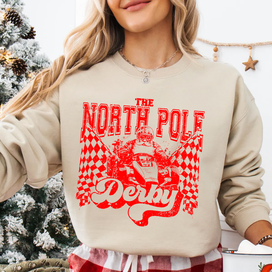 North Pole Derby Sweatshirt