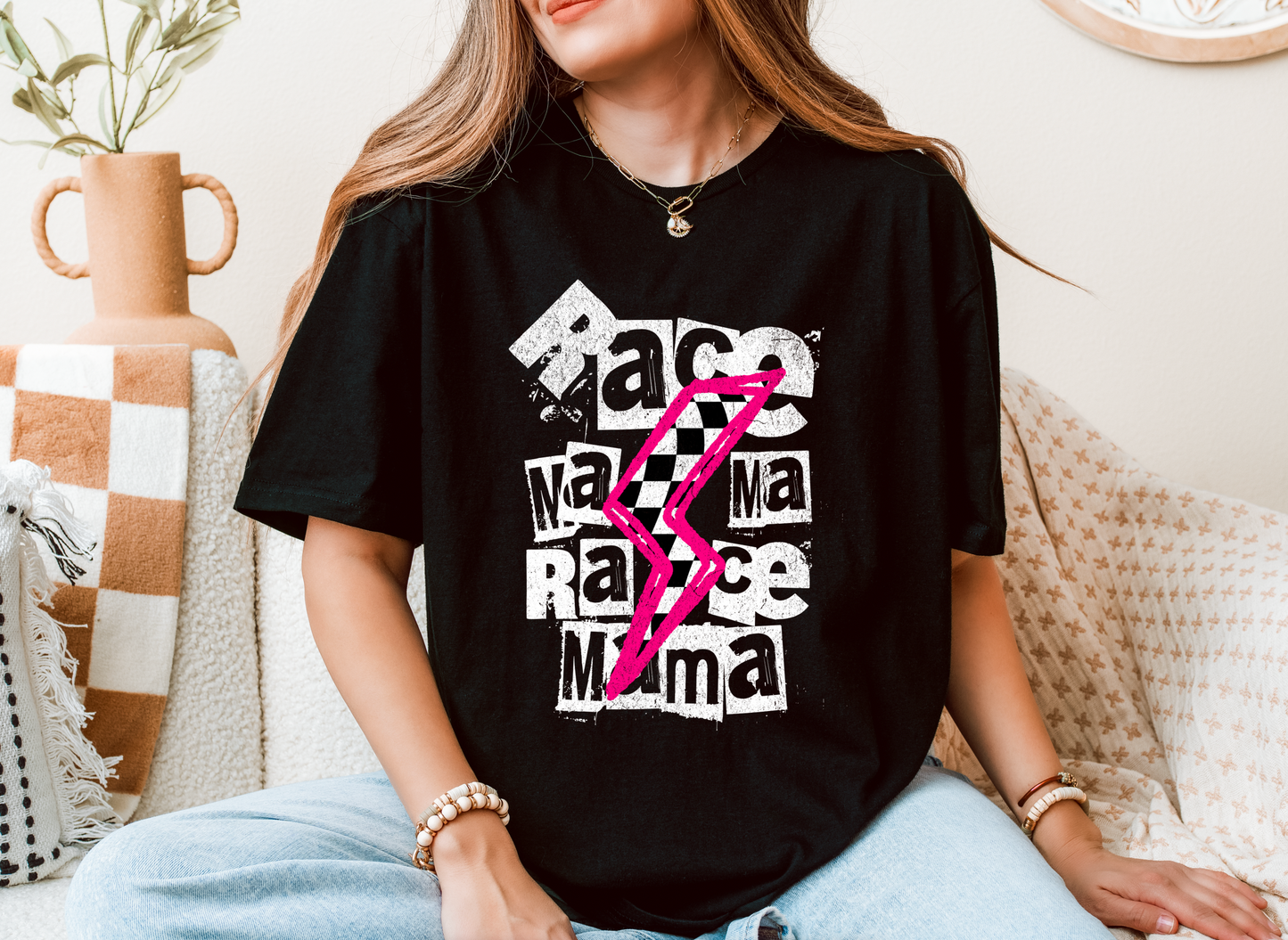 Race Mama Bolt T-Shirt