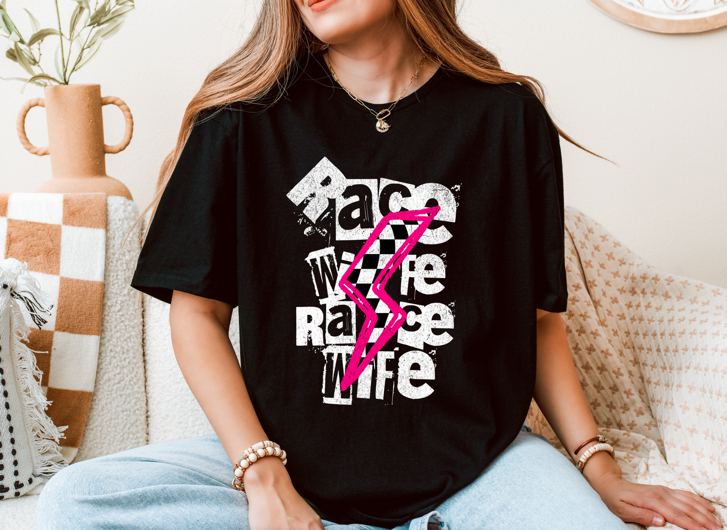 Race Wife Bolt T-Shirt