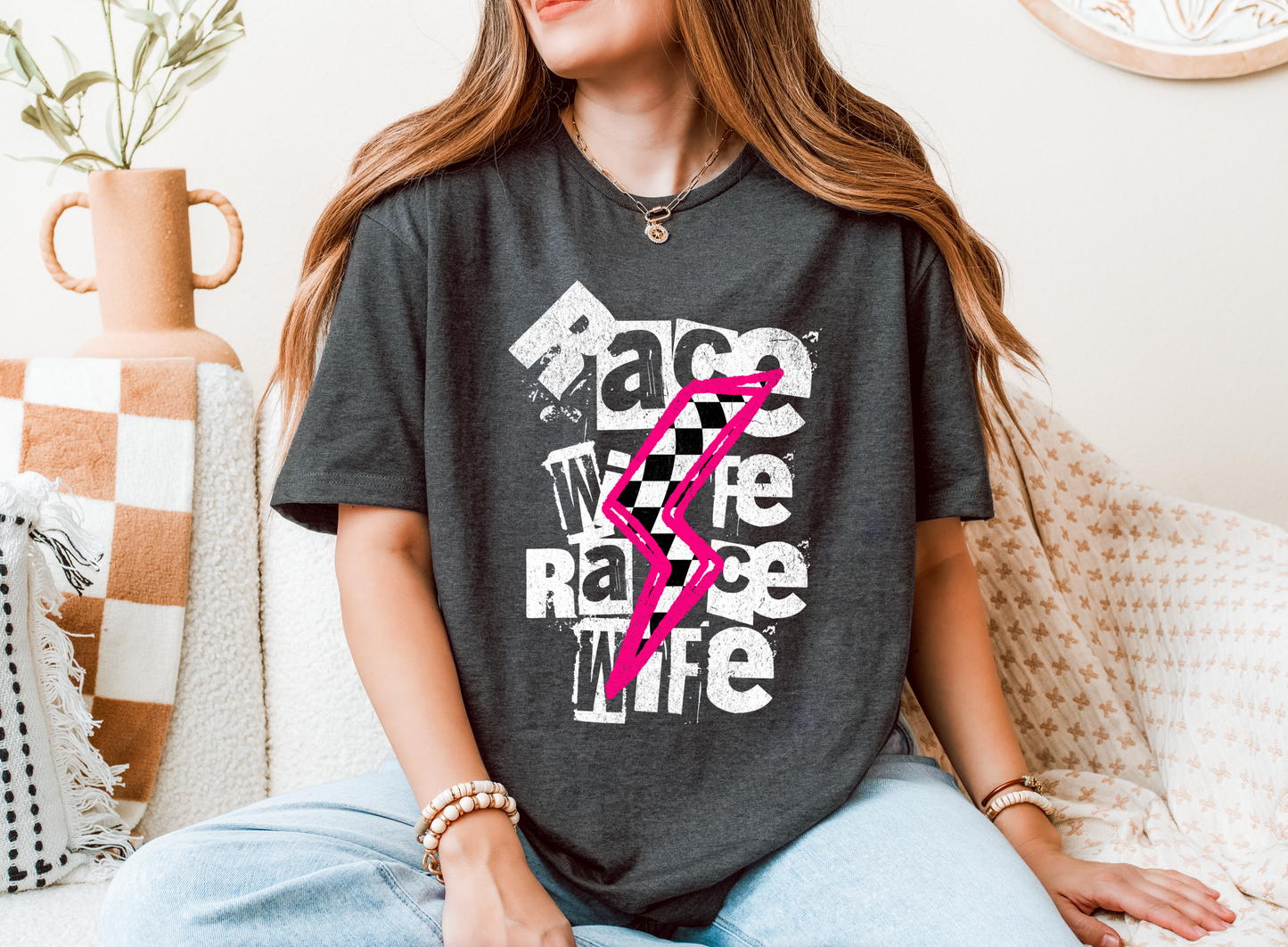 Race Wife Bolt T-Shirt