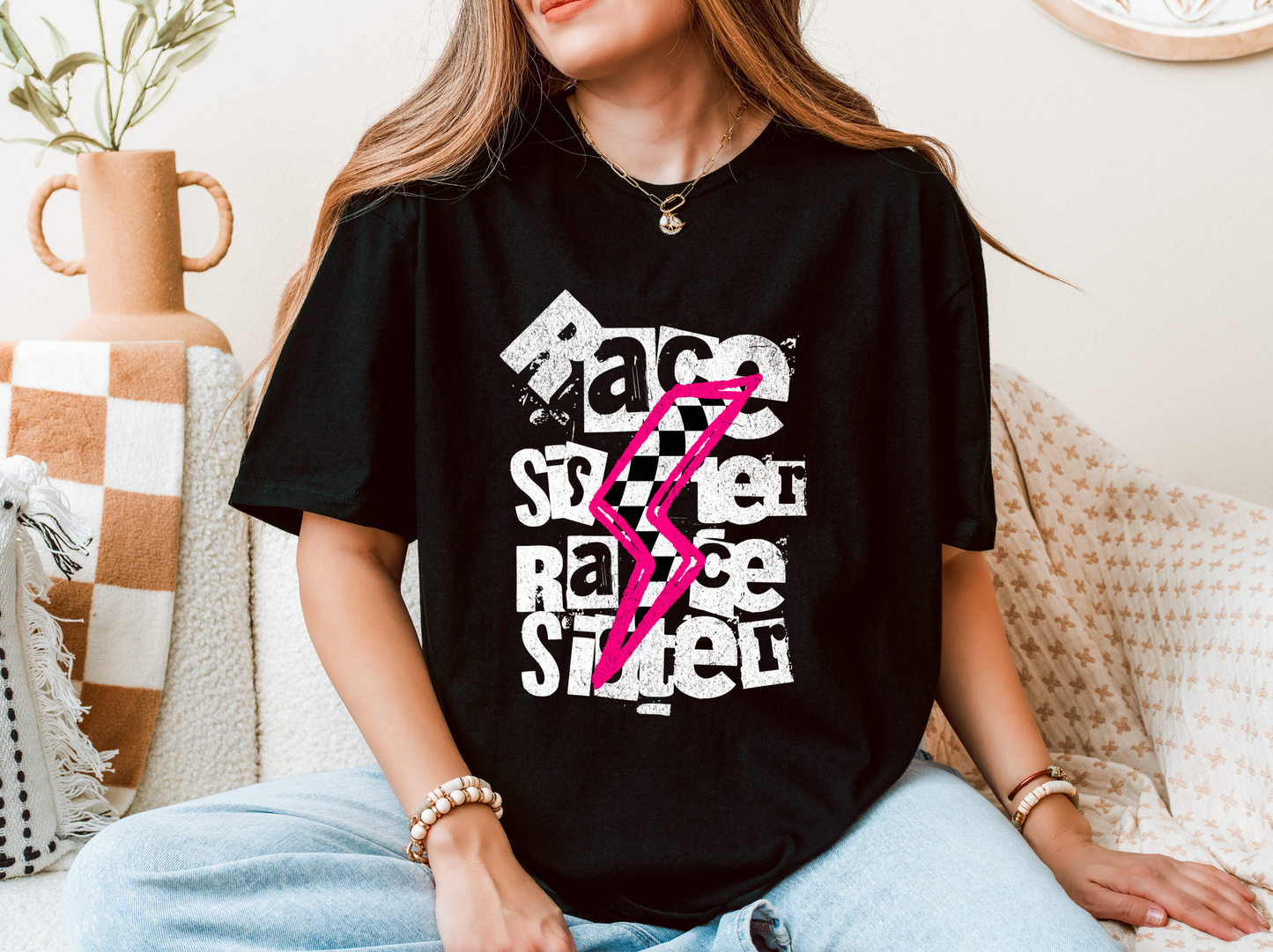 Race Sister Bolt T-Shirt