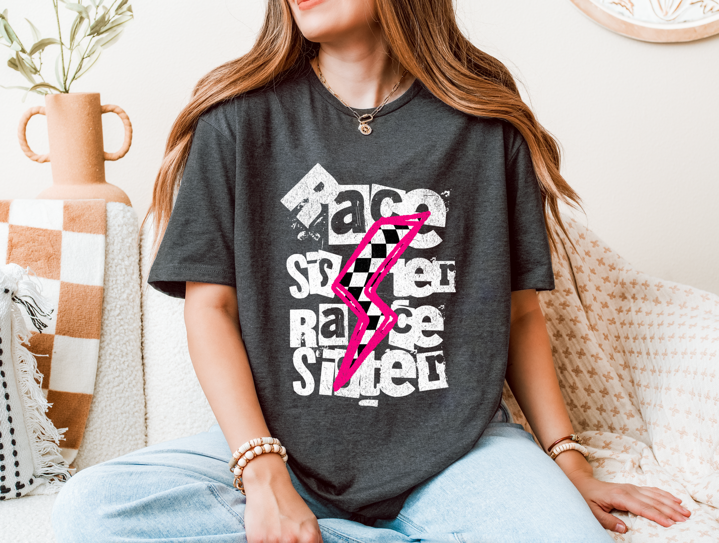 Race Sister Bolt T-Shirt