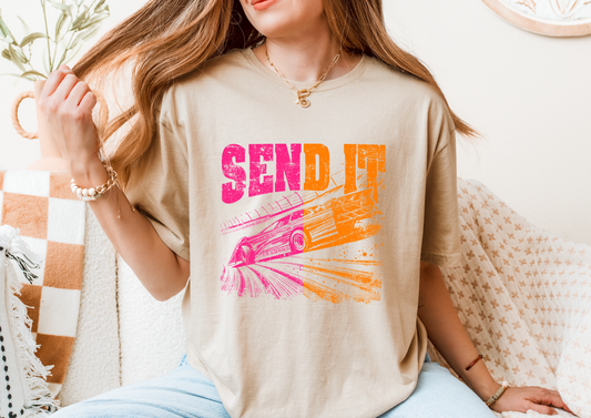 "Send it" Late Model T-shirt