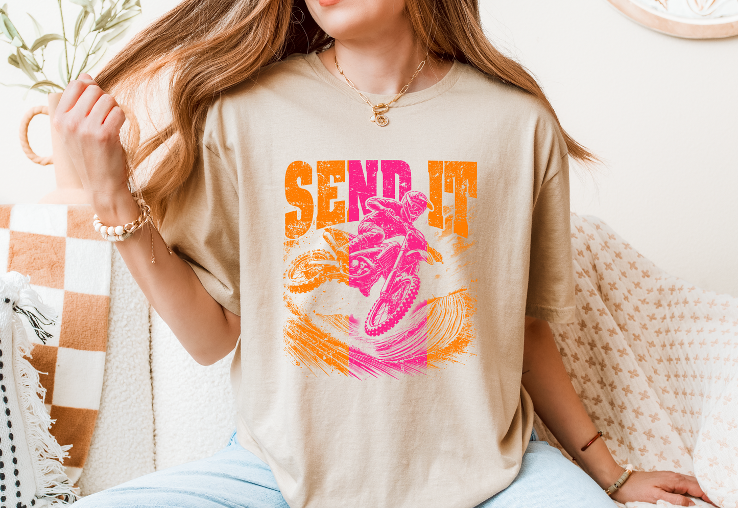 "Send it" Dirt Bike T-shirt