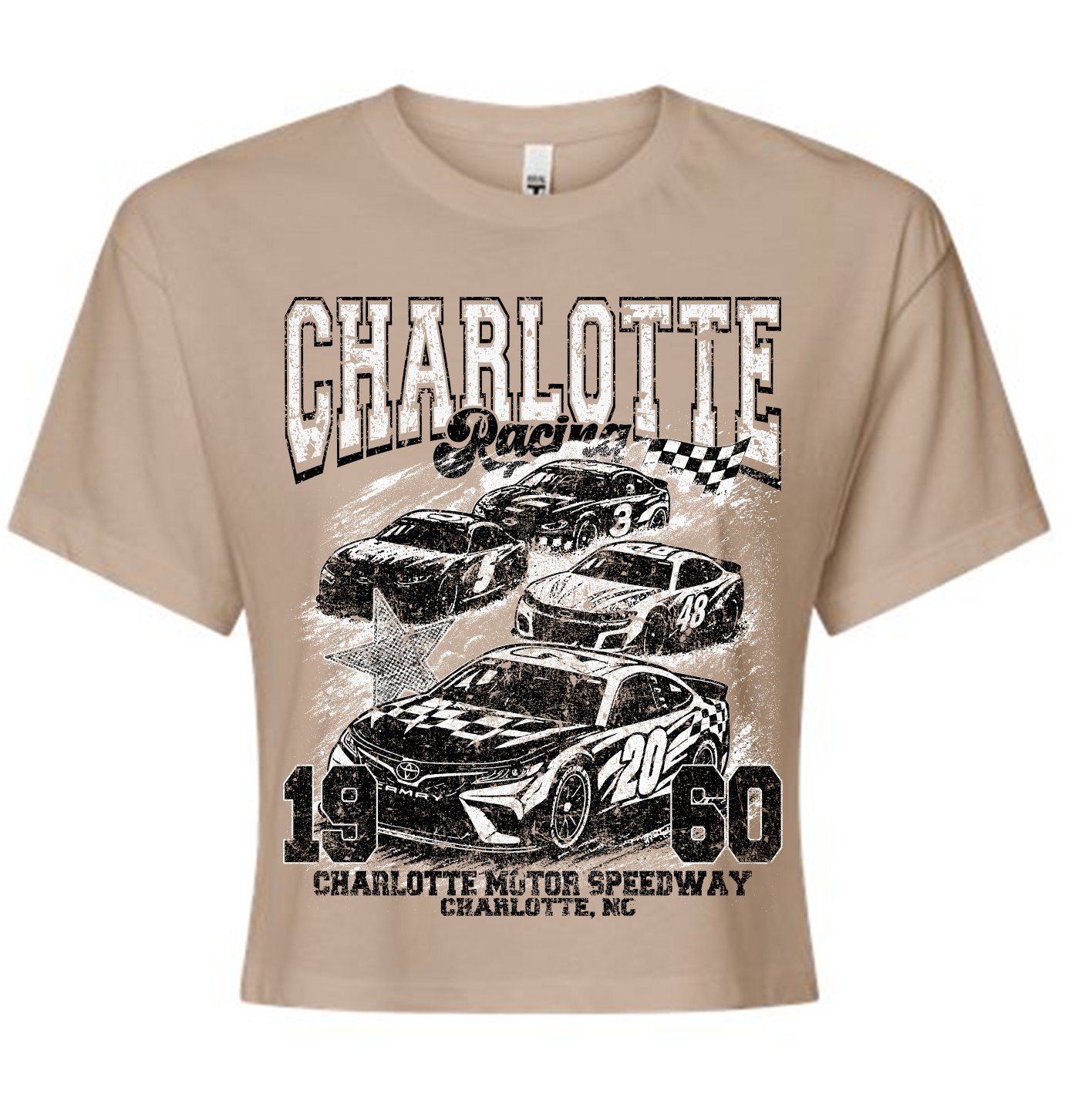 Charlotte Cup Series Crop T-Shirt