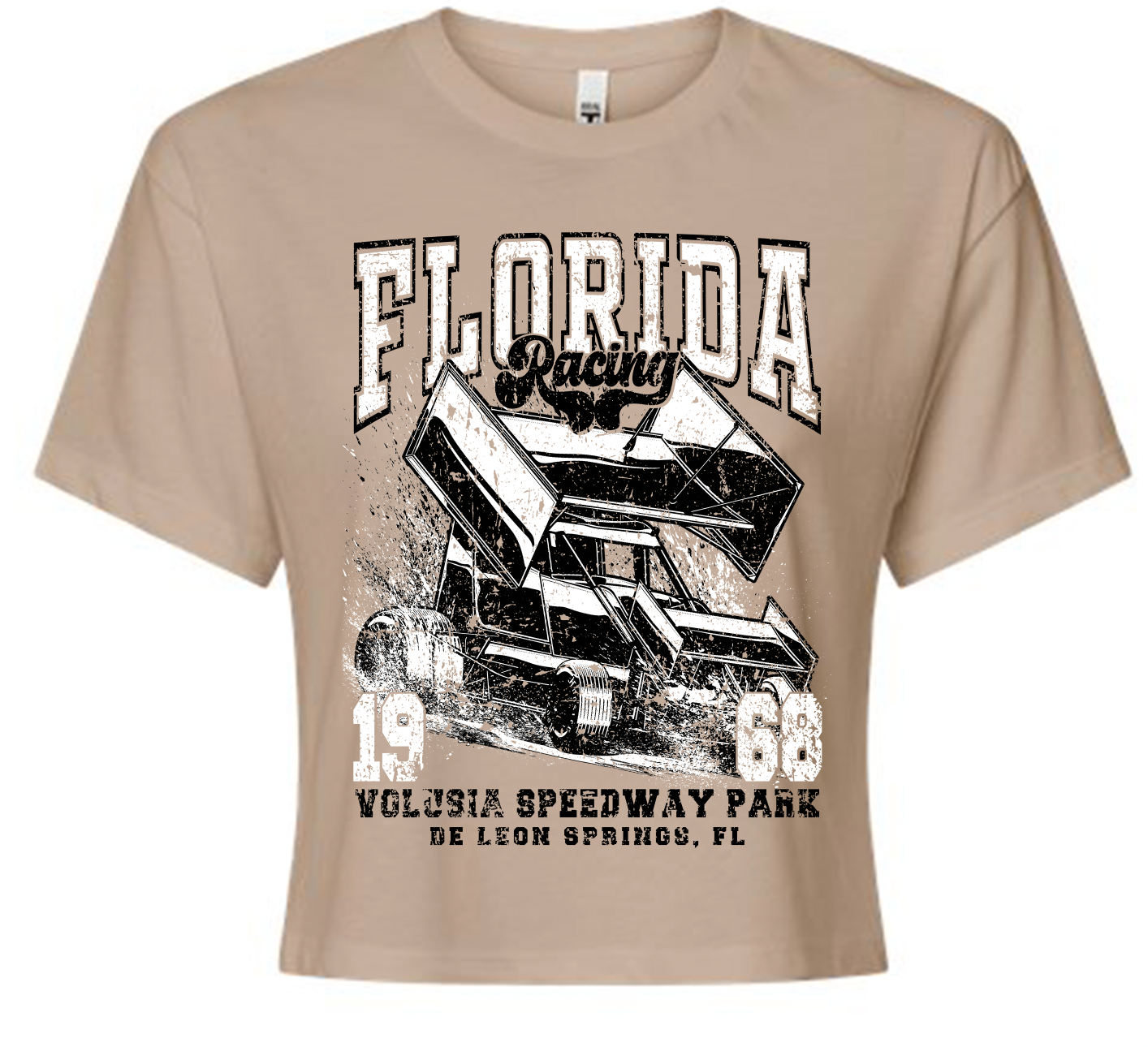 Florida Sprint Car Crop T-Shirt