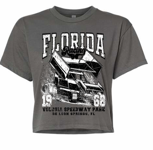Florida Sprint Car Crop T-Shirt