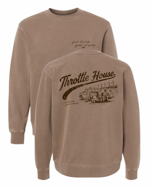 Throttle House Good Company Crewneck