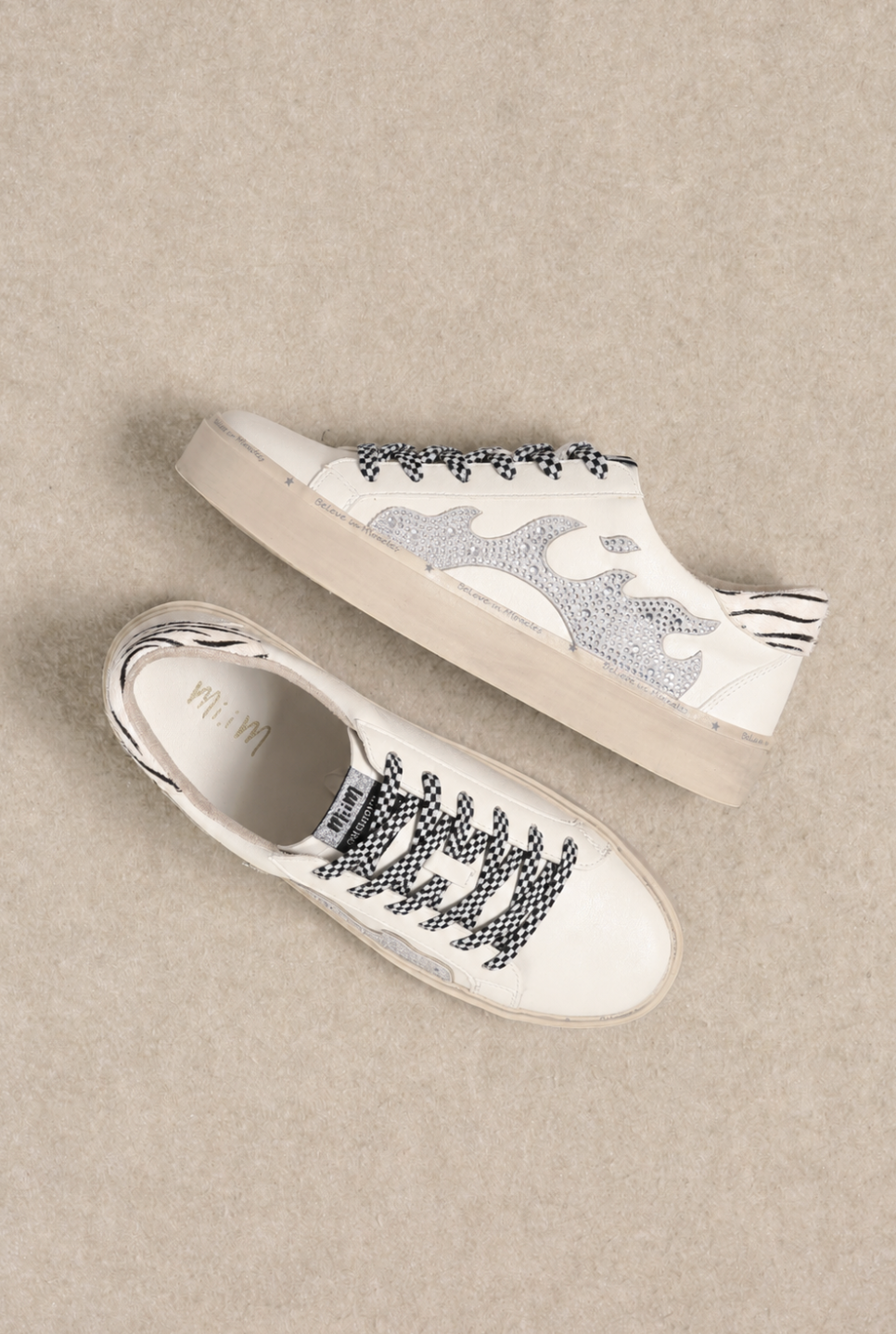 Fia Flame Bling Sneakers