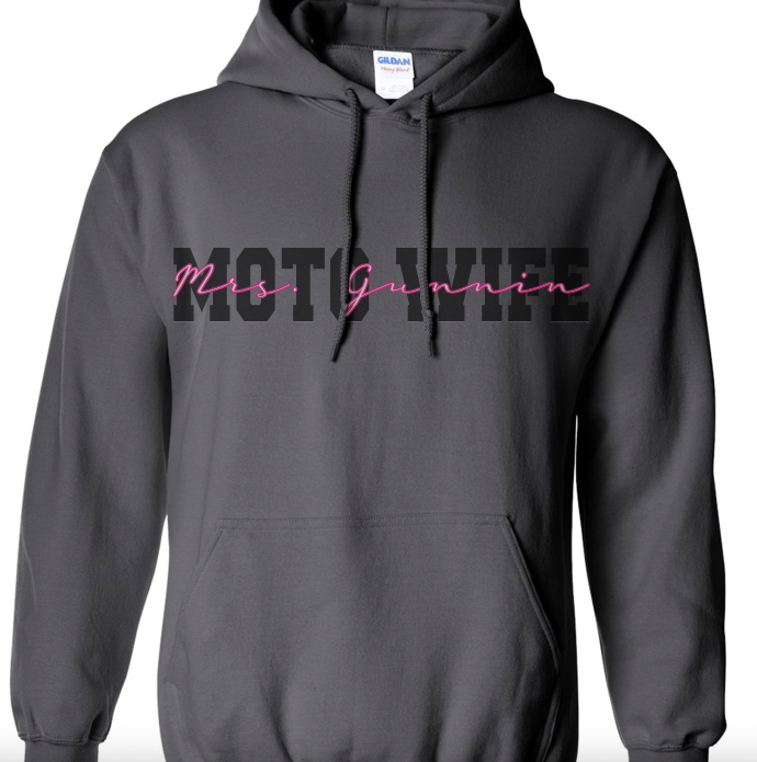*PERSONALIZED* Heavy Blend MOTO Hoodie