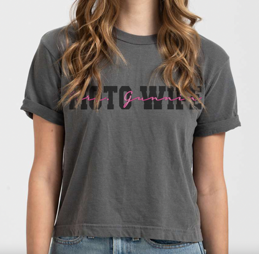 *PERSONALIZED* Cropped MOTO T-Shirt