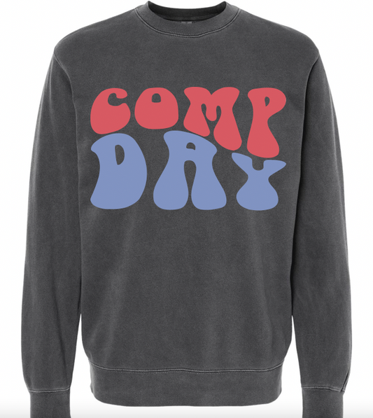 "Comp Day" Red and Blue Sweatshirt