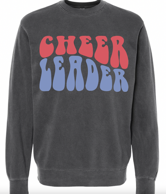 "Cheerleader" Red and Blue Sweatshirt