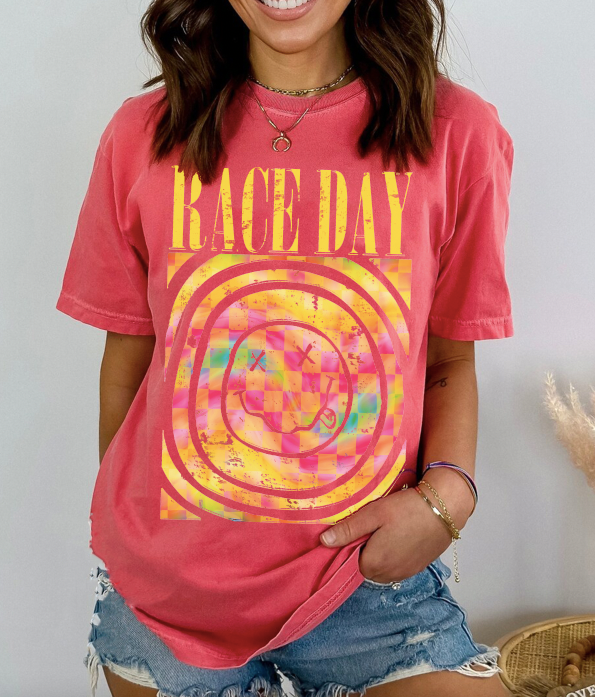 Race Day Band Comfort Colors Tee