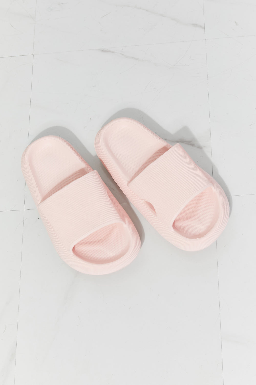 Pink Open Toe Slide